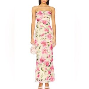 More to Come Gabriella Maxi Dress in Yellow Floral